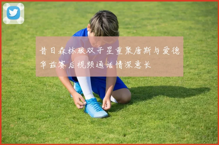 昔日森林狼双子星重聚唐斯与爱德华兹赛后视频通话情深意长